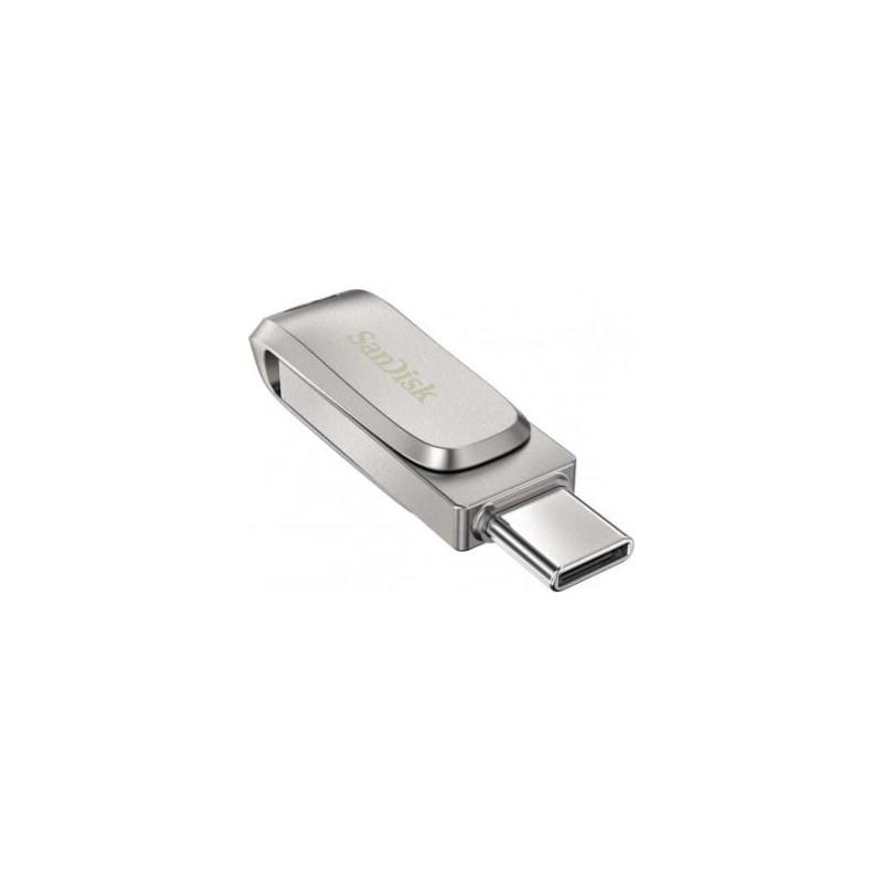 Pendrive - Sandisk 128Gb Ultra Dual Drive Luxe Usb Type-C 150Mb/S (Sdddc4-128G-G46)