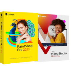 Upust 50% PaintShop® Pro 2023+ VideoStudio® 2022 bundle -...
