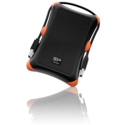 Dysk Zewnętrzny Silicon Power Armor A30 2Tb 2.5  Usb 3.2 5400 Obr/Min Orange-Black (Sp020Tbphda30S3K)