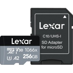 Karta Pamięci - Lexar 256Gb Microsdxc High-Performance 1066X Uhs-I C10 A2 V30 U3 (Lms1066256G-Bnang)