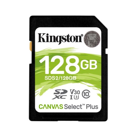 Karta Pamięci - Kingston Sdxc Canvas Select Plus 128Gb 100R Class 10 Uhs-I (Sds2/128Gb)