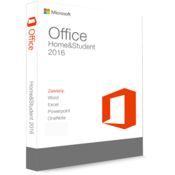 Microsoft Office 2016 Home & Student 32/64 Bit - klucz...