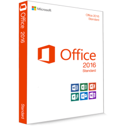 Microsoft Office 2016 Standard 32/64 Bit (dla...