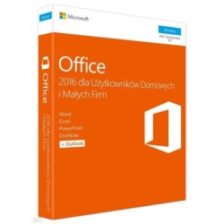 Microsoft Office 2016 Dom i Firma 1 PC / licencja...