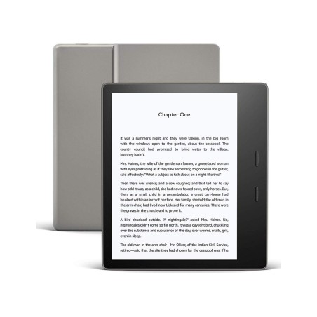 Czytnik Kindle Oasis 3 32Gb Szary (B07L5Gk1Ky) Ekran Dotykowy | 7 Cali | Rozdzielczość 1680X1264 | 32Gb | Doświetlana Matryca E 