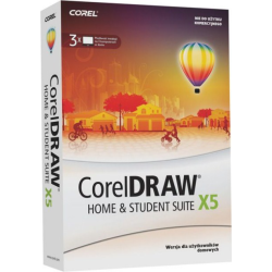 Corel DRAW Home & Student Suite X5 / licencja wieczysta ESD