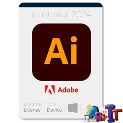 Illustrator 2024 - Licencja Wieczysta (LifeTime) -...