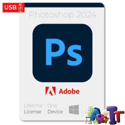 Photoshop 2024 -  Licencja Wieczysta (LifeTime) - Windows...